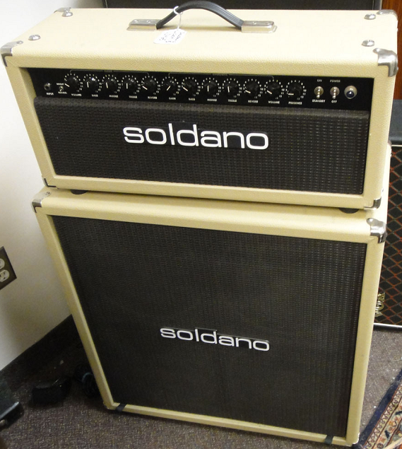 Soldano Amp Lucky 13 100 Watt With 2x12 Cab Please Tell Me Your