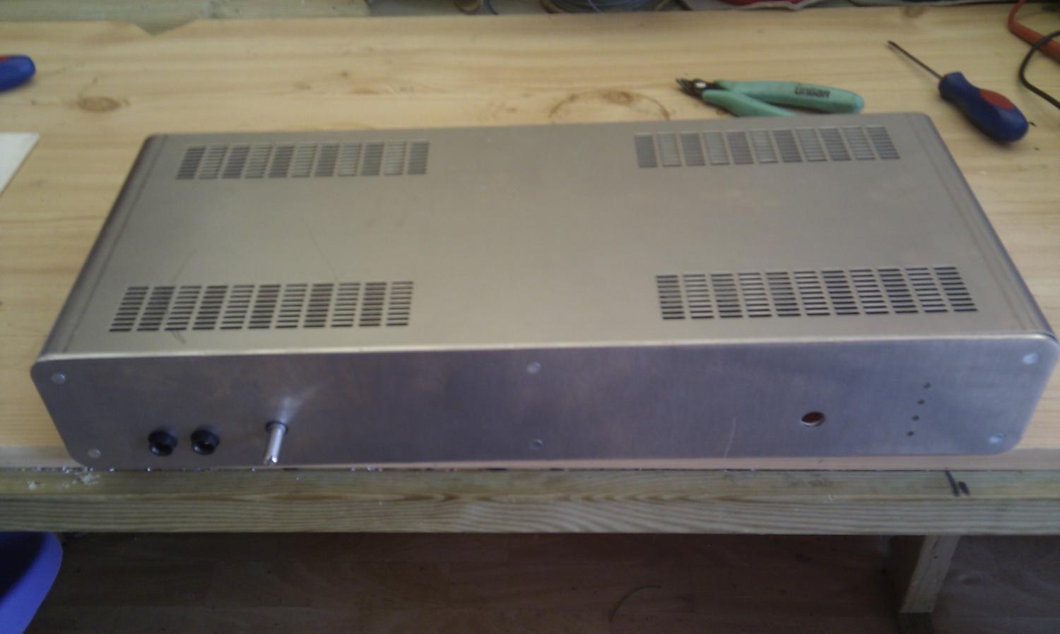 Prototype A Class Pre Amp Chassis