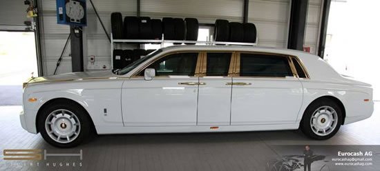 Stuart Hughes Rolls Royce Phantom Solid Gold 4 205223