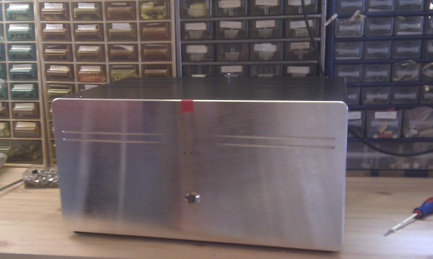 The first Baby A Class waiting for front panel and light, sounds lovely.