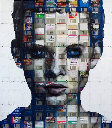 nick gentry floppy disc portraits 01