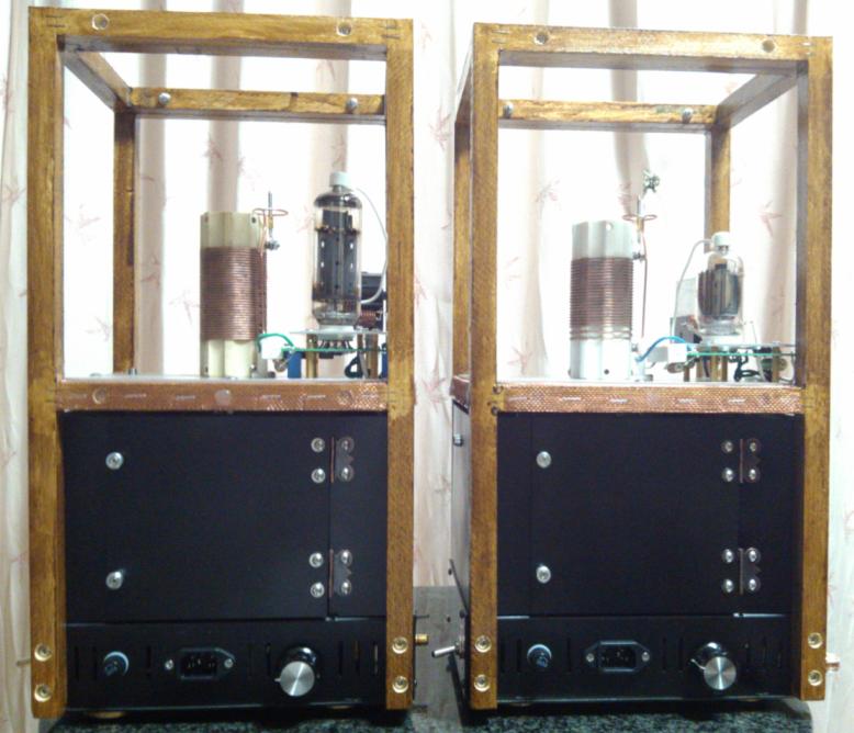 Tweeter & Mid plasma side view