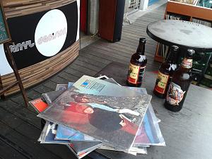 Rolling Stones with beers