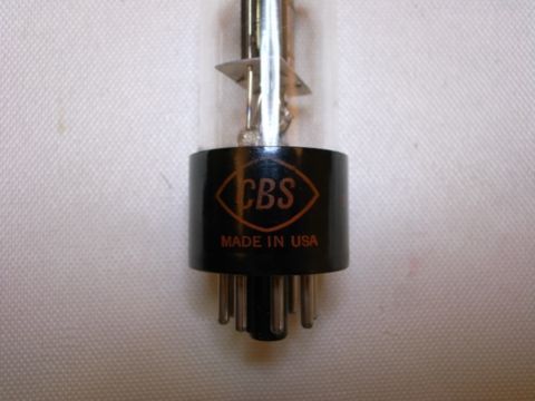 50's CBS 6SN7GT(OEM Sylvania)