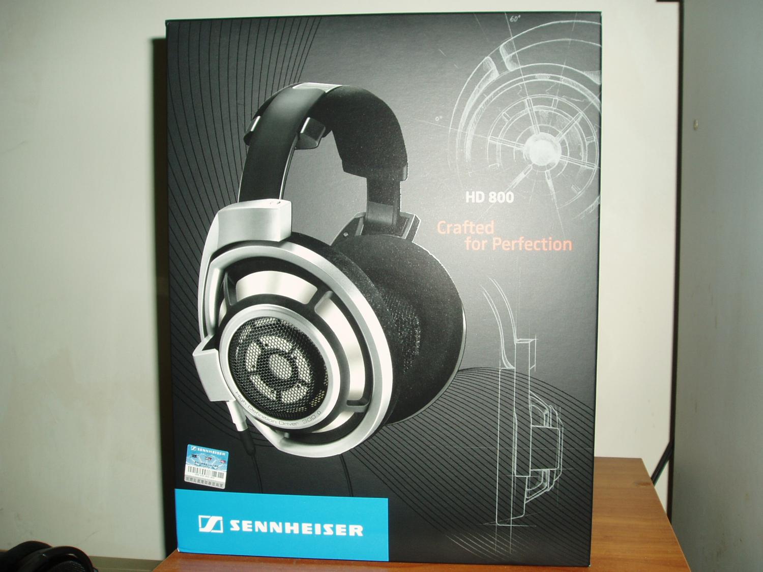 Sennheiser H800外盒