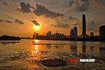 珠江夕照